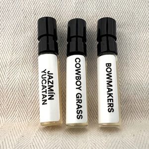 D.S. & Durga - 3-pack Sample Set: Bowmakers, Jazmin Yucatan, Cowboy Grass